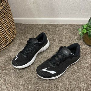 Brooks Womens Pure Flow 5 Running Shoes Black 1202071B028 Low Top Lace Up Sz 7.5